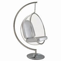 кресло bubble chair серебро в Махачкале