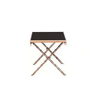 стол кофейный bamboo b серый, серебро, чёрный в Махачкале