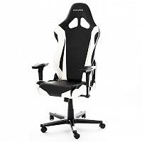 кресло геймерское dxracer racing черно-белое в Махачкале