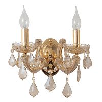 бра crystal lux ines ap2 gold/amber в Махачкале