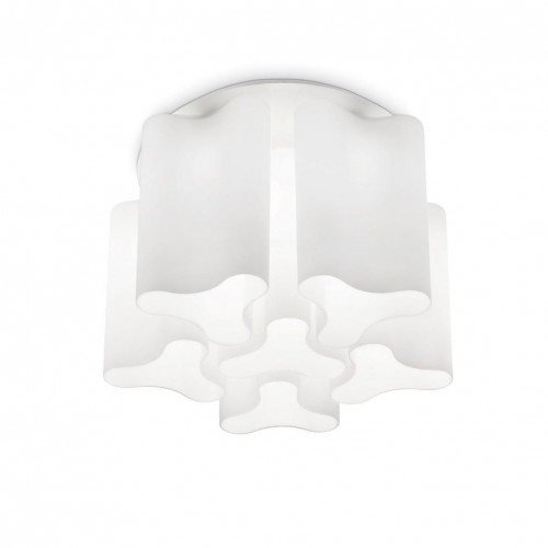 потолочная люстра ideal lux compo pl6 bianco в Махачкале