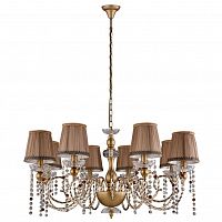 подвесная люстра crystal lux alegria sp8 gold-brown в Махачкале