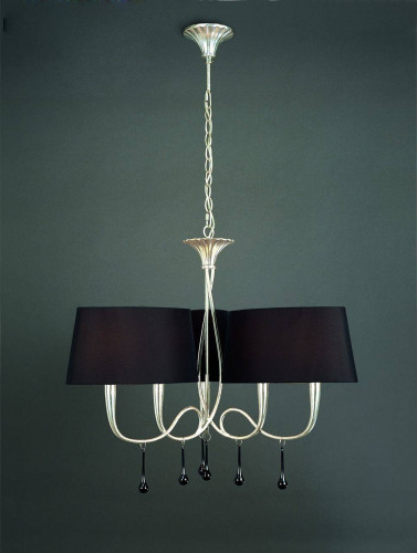 подвесная люстра mantra paola painted silver 3530 в Махачкале