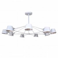 подвесная люстра freya abigail fr5038-cl-09-w белая в Махачкале
