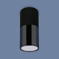 потолочный светодиодный светильник elektrostandard dlr028 6w 4200k черный матовый 4690389121999 в Махачкале