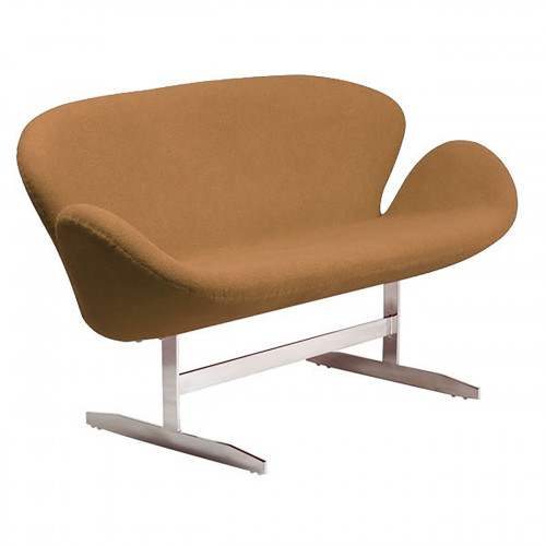 диван swan sofa прямой коричневый в Махачкале