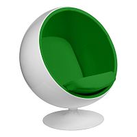 кресло eero aarnio style ball chair зеленое в Махачкале