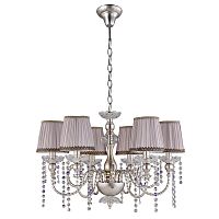подвесная люстра crystal lux alegria sp6 silver-brown в Махачкале