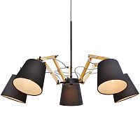 подвесная люстра arte lamp pinoccio a5700lm-5bk в Махачкале