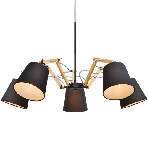 подвесная люстра arte lamp pinoccio a5700lm-5bk в Махачкале