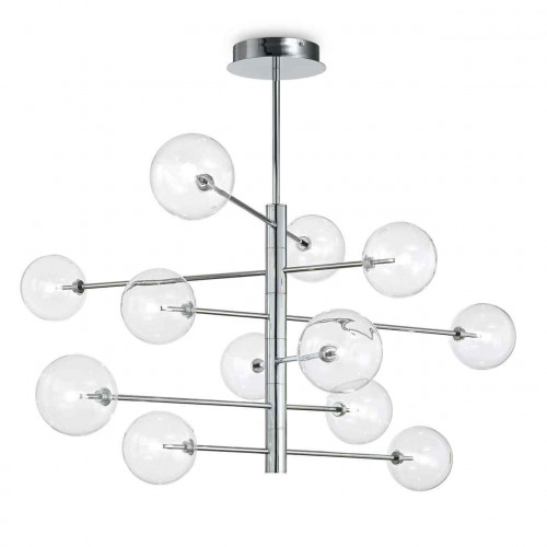 подвесная люстра ideal lux equinoxe sp12 cromo в Махачкале