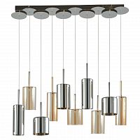 дизайнерская подвесная люстра spot light flaconetta 1301028 серая в Махачкале