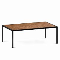 стол журнальный london ultra lite black темный дуб в Махачкале