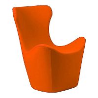 кресло papilio lounge chair оранжевое в Махачкале