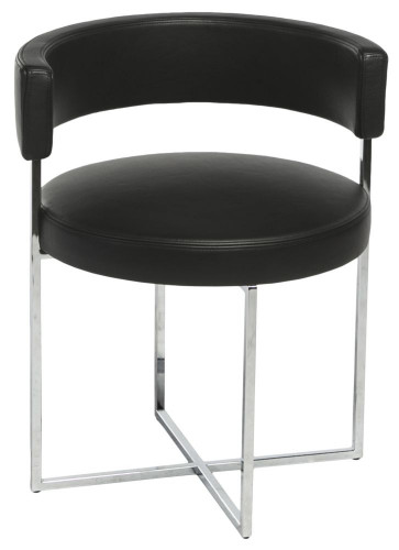 стул sirio black leather в Махачкале