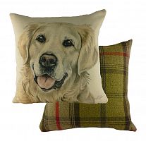 подушка с принтом waggydogs golden retriever в Махачкале