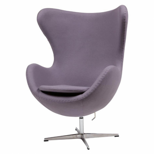 кресло egg chair лиловое в Махачкале