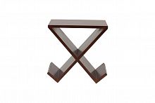 стол кофейный mimosa side table walnut коричневый в Махачкале