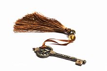 подхват для штор key with tassel brown в Махачкале