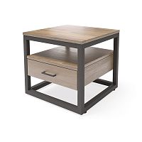 тумба neo loft массив дуба темно-коричневая в Махачкале