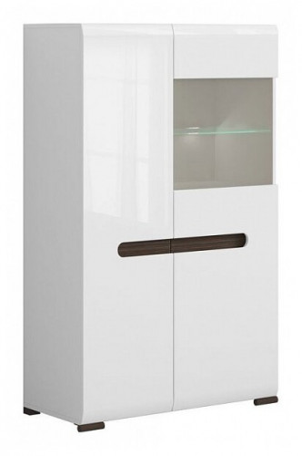 шкаф-витрина для посуды black red white ацтека reg1w1d/14/9 в Махачкале