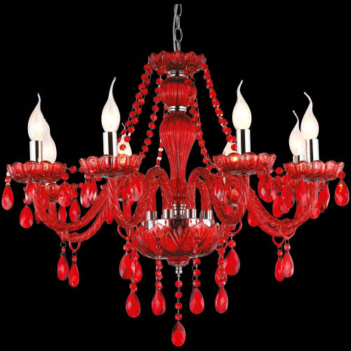 подвесная люстра arte lamp teatro a3964lm-8rd в Махачкале