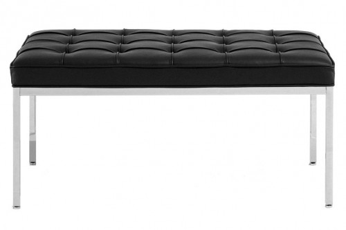 скамья bench черная кожа в Махачкале