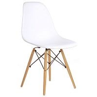 стул деревянный pc-015 белый (eames style) в Махачкале
