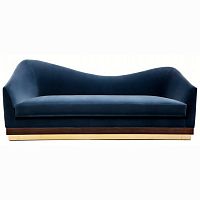 диван hughes sofa прямой синий в Махачкале