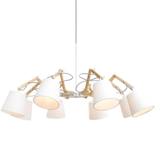 подвесная люстра arte lamp pinoccio a5700lm-8wh в Махачкале