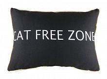 подушка с надписью cat free zone в Махачкале