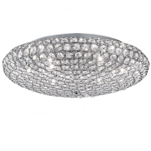 потолочный светильник ideal lux king pl9 cromo в Махачкале