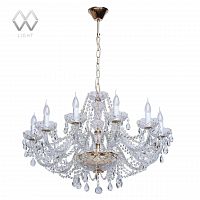 подвесная люстра mw-light каролина 6 367012812 золото в Махачкале