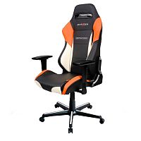 кресло геймерское dxracer drifting черно-бело-оранжевое в Махачкале