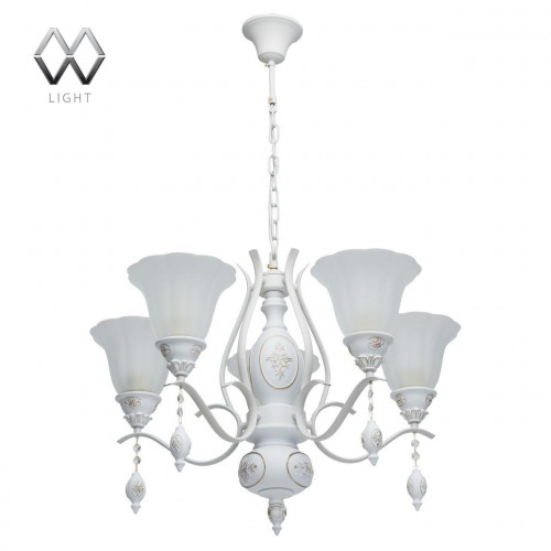 подвесная люстра mw-light версаче 639011505 белая в Махачкале