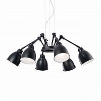 подвесная люстра ideal lux newton sp6 nero в Махачкале
