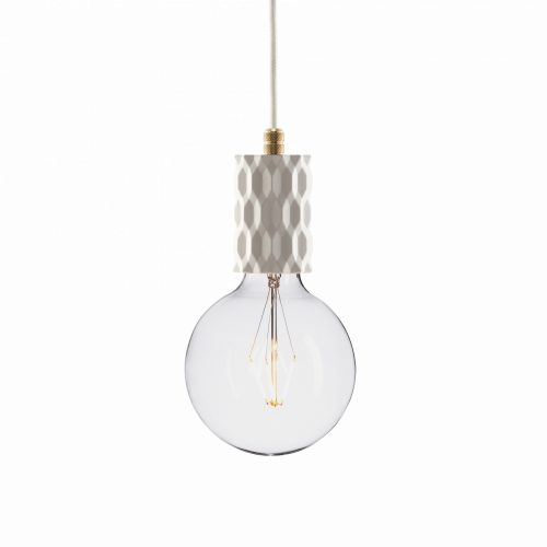 подвесной светильник beton glitter white brass в Махачкале