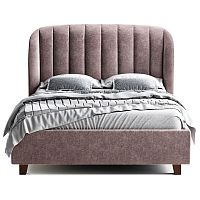 кровать двуспальная 160х200 фиолетовая tulip в Махачкале