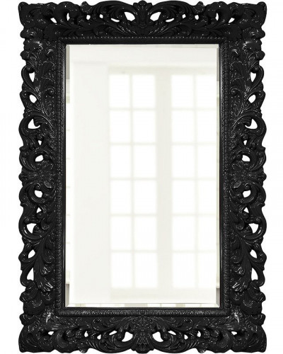 зеркало прямоугольное настенное черное гэрри gloss black в Махачкале