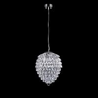 подвесной светильник crystal lux charme sp2+2 led chrome/transparent в Махачкале
