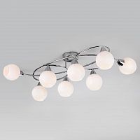 потолочная люстра eurosvet whitney 30133/8 хром в Махачкале