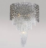 подвесной светильник crystal lux hauberk sp-pl8 d60 матовый никель в Махачкале