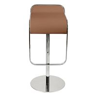 барный стул lem style piston stool коричневая кожа в Махачкале