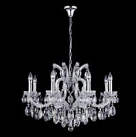 подвесная люстра crystal lux hollywood sp8 chrome в Махачкале