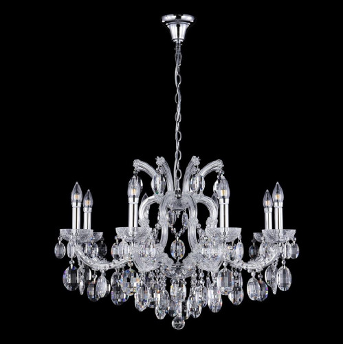 подвесная люстра crystal lux hollywood sp8 chrome в Махачкале