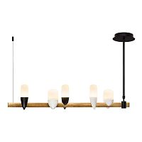 подвесная светодиодная люстра loft it whisper 1028-5bl в Махачкале