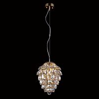 подвесной светильник crystal lux charme sp2+2 led gold/amber в Махачкале