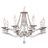 подвесная люстра idlamp eloisa 259/8-whiteplatina в Махачкале