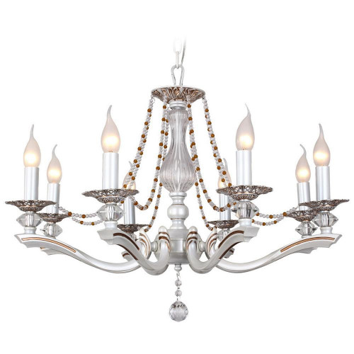 подвесная люстра idlamp eloisa 259/8-whiteplatina в Махачкале