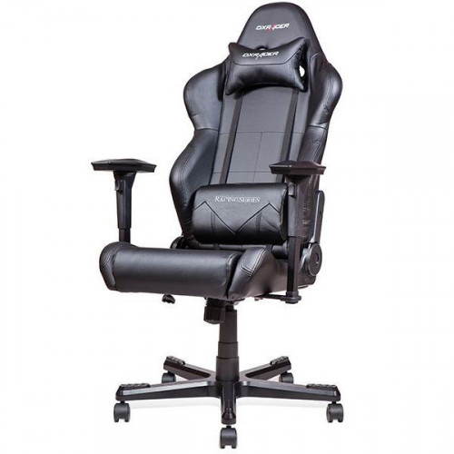 кресло геймерское dxracer racing черно-серое в Махачкале